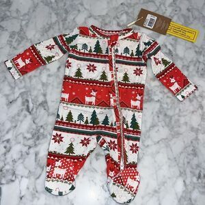NWT ANGEL DEAR HOLIDAY FOOTIE
